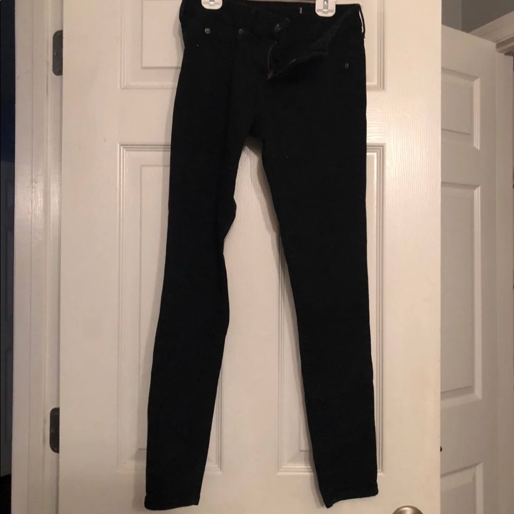 Black skinny jeans